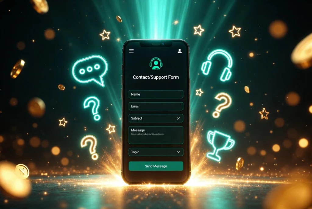 Phone and Contact Form — 8jjbetting